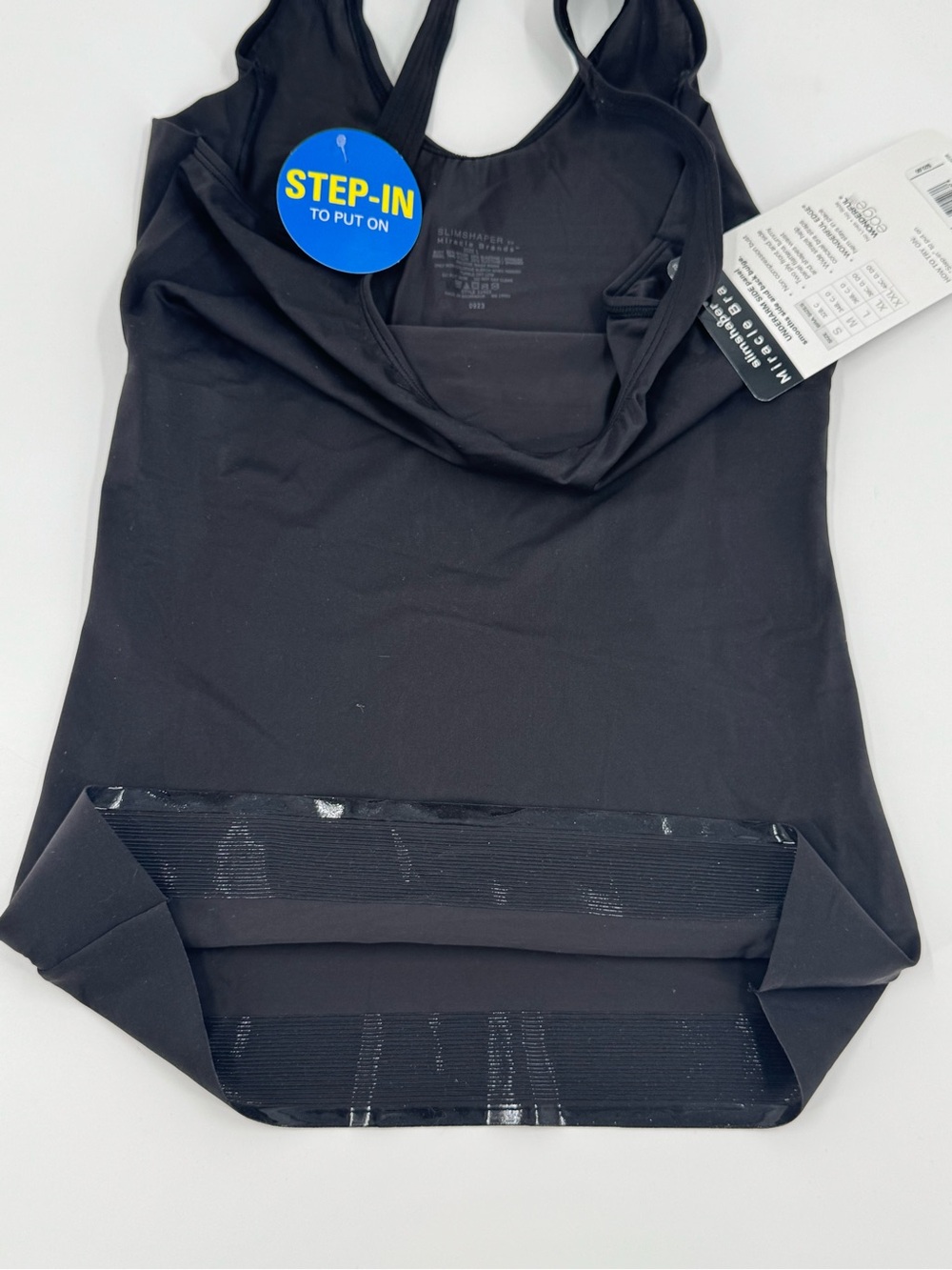 Slimshaper Firm Control Black Shaping Tank by Miracle Brands Size L - Picture 4 of 6